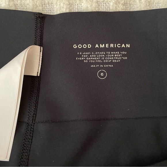 Good American black compression tights/leggings - Picture 3 of 9